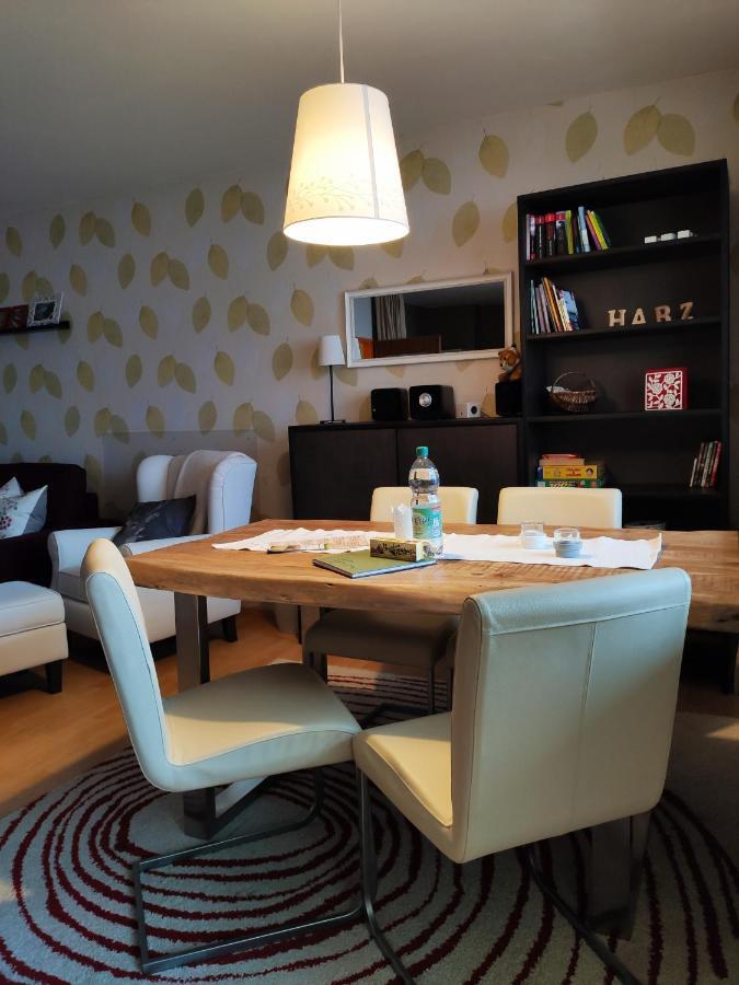Ferienwohnung Harzluchs Mit Balkon, Netflix Und Sauna Im Haus Hohegeiß Dış mekan fotoğraf