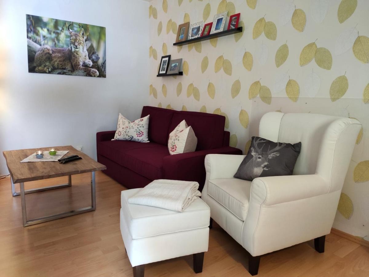 Ferienwohnung Harzluchs Mit Balkon, Netflix Und Sauna Im Haus Hohegeiß Dış mekan fotoğraf