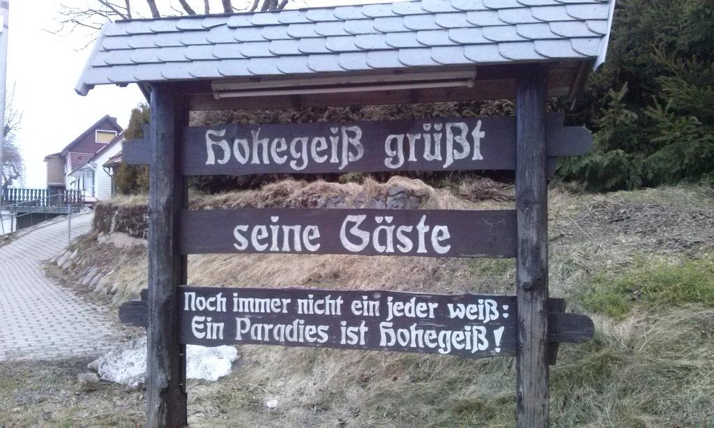 Ferienwohnung Harzluchs Mit Balkon, Netflix Und Sauna Im Haus Hohegeiß Oda fotoğraf